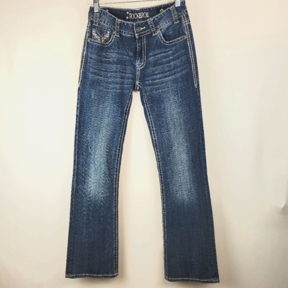 Rock & Roll Cowgirl Premium Denim Jeans